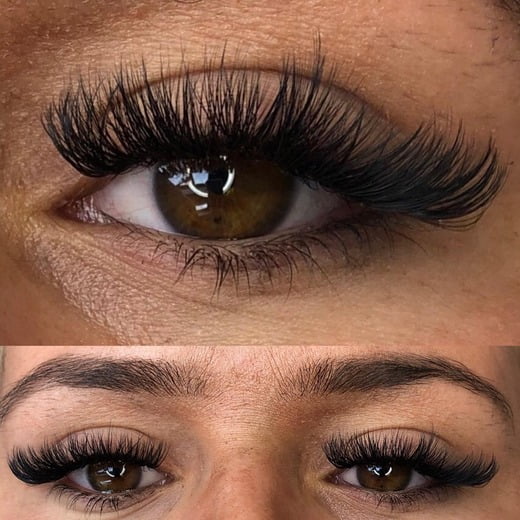 Hybrid Eyelash Extensions Portsmouth Virtual Lashes